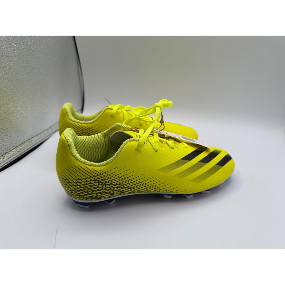 Adidas X Ghosted.4 FxG J Soccer Cleats Solar Yellow Black FW6933 Mens‎ 5 Youth